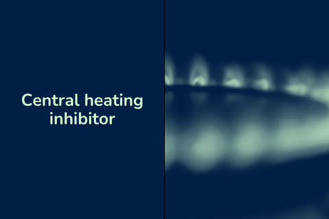 Central heating inhibitor