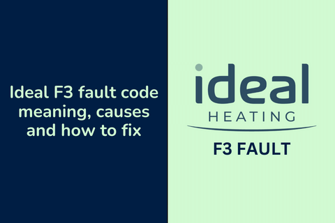 Ideal F3 fault code meaning, causes and how to fix