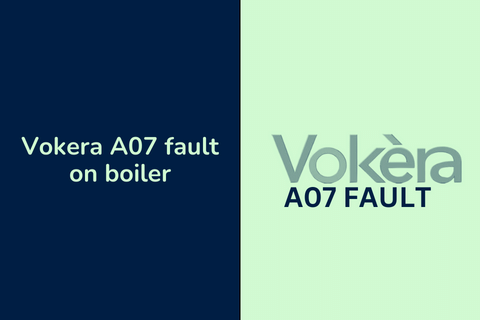 Vokera A07 fault code on boiler